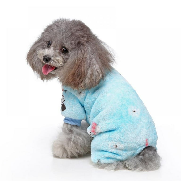 Christmas snowman dog pajamas pet clothes cat one-piece Puppy