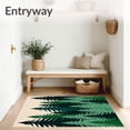 thumbnail image 3 of ODIKA 3'x5' Machine Washable Non-Slip Area Rug, Enchanted Pine Tree Forest Festive High Traffic Rug, Beige, 625487, 3 of 7