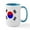 White/Blue Inside, variant on CafePress - Korear_F Copy Ceramic Mug - 15 oz Ceramic Large White Novelty Mug