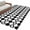 Black, variant on Retro Boho Area Rugs 5'x8', Washable Small Throw Rugs for Classroom Bedroom, Dark Red Geometric Pattern Rhombic Bohemia Indoor Outdoor Rug Non-Slip Low Pile Carpet Runner Reversible Floor Mats