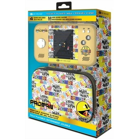 My Arcade - Pac-Man 45th Anniversary Pocket Player Max Portable Handheld Gaming System