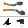 thumbnail image 2 of Levier d'Embrayage de Frein Réglable et Extensible pour Trident 2022 Bobber 17-19 Tiger 800 Or, 2 of 10