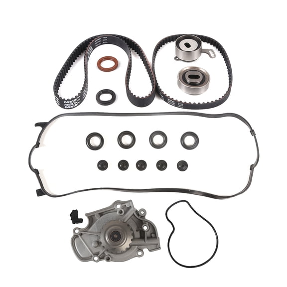 MOCA AUTOPARTS Timing Belt Kit with Water Pump Valve Cover Fit for 1998-1999 Acura CL 2.3L & 1998-2002 Honda Accord EX LX SE 2.3L & 1998-1999 Isuzu Oasis 2.3L