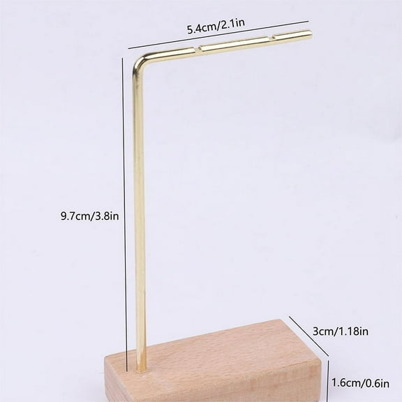 Jewelry Display Stand Bracelet Earring Necklace Storage Wood Base Rack Jewellery Organizer Holder Photo Props Home Decoration
