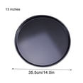thumbnail image 4 of Non-Stick Thicken Pizza Tray Removable Carbon Steel Oven Sheet Home Kitchen Baking Pan Tool, 4 of 6