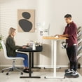 thumbnail image 6 of Gymax Electric Standing Desk Adjustable Stand up Computer Desk Anti-collision Black, 6 of 10