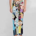 thumbnail image 5 of Rick And Morty Pajamas Pants 3D Printing Wide Leg PJ Pant Loungewear Casual Comfy Sleepwear Lounge Pants for Men Women4XL, 5 of 9