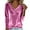 Hot Pink, variant on Women's Velvet Cowl Neck Long Sleeve T-Shirt, Elegant Solid Color Draped Neckline Blouse, Luxury Soft Velvet Tops for Holiday Party and Casual Daily Wear Blue XXL
