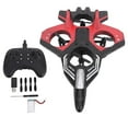 thumbnail image 2 of RC GLIDA, Airpalne De Control Remoto De 2.4GHz, 4 Empuje Del Motor 3 Velocidades 360 Decididos De Control Remoto Juguete Con Luces, 2 of 7