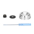 thumbnail image 4 of Thrust Washer, Wear- High Accuracy Durable Rider Plate 4Pcs/Set with Screwdriver for FS120 130 130R, 4 of 8