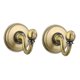 thumbnail image 1 of 2 piezas de alzapaños para cortinas de ventana, ganchos con borlas para puerta y pared, colgador decorativo Bronce, 1 of 9