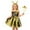 b-Yellow, variant on SRZYMJ Rainbow Fairy Dress for Girls Tutu Party Gown Sparkling for Theme Celebration and Stage Performance c-Multicolour 6-7 Years