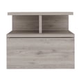 thumbnail image 3 of Mesa Noche Flotante Ceniza Diseño Moderno Excelsior, 3 of 5