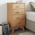 thumbnail image 1 of vidaXL Armoire de Chevet OLDEN Brun Bois Massif Pin, 1 of 5