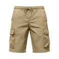 thumbnail image 6 of Timoontee Men Outdoor Shorts with Multiple Utility Pockets and Breathable Lightweight Material for Modern Fit All Day Comfort Yellow M, 6 of 7