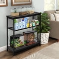 thumbnail image 6 of Fish Tank Stand for 10-20 Gallon Aquariums Heavy Duty Adjustable Height Double Tier Steel Structure Sturdy Design Reptile Cage or Tank Storage Cabinet, 6 of 14
