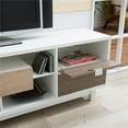 thumbnail image 4 of Allora Contemporary Wood 70.8-Inch TV Stand in White, 4 of 4