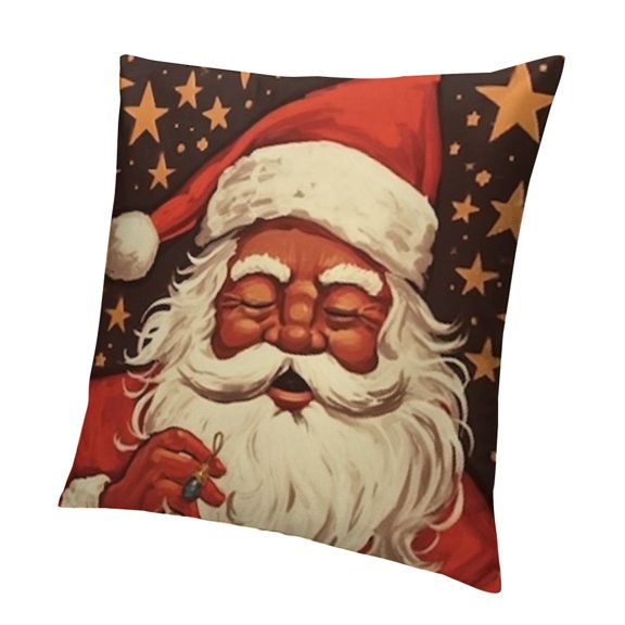 Christmas ative Throw Pillow Covers, , Winter Holiday Home ation