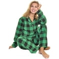 thumbnail image 3 of Angelina Christmas Cozy Fleece Notch Collar Pajama Set with Pockets (1-Pack), 3 of 4