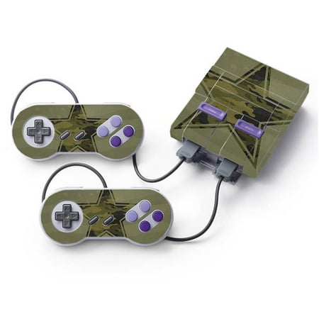 MightySkins NISUNES-Army Star Skin for Nintendo Super NES Classic - Army Star