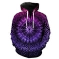 thumbnail image 1 of Sudadera con capucha y cremallera de mandala para hombre, unisex, genial, con capucha, sudaderas de primavera, hip hop, manga larga, divertida, a la moda, con estampado 3D para adolescentes., 1 of 6