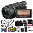 thumbnail image 1 of Sony FDR-AX53 4K Ultra HD Handycam Camcorder + 64GB Card + 2 x NP-FV70 + More, 1 of 7