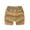 Khaki, variant on Toddler Boy Shorts Casual Cotton Shorts Elastic Waist Lightweight Rolled Baby Boy Short Pants Bottoms Khaki 4-5 Years