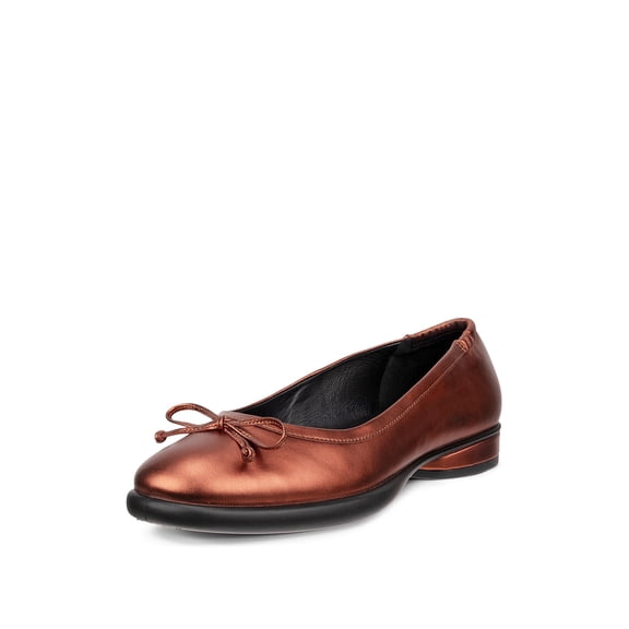 Ecco Sculpted LX Women's Leather Bow Ballerina