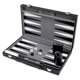 thumbnail image 4 of Classic Board Game with Leather Case Folding Board,Gift Package,Portable Travel Strategy Backgammon Game Set for Adults, 4 of 5