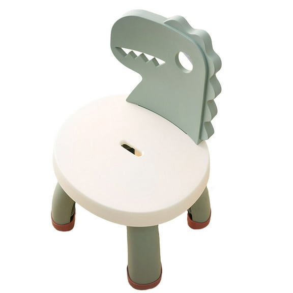 PBPBOX Dinosaur Step Stool Dinosaur Back Chair Green PP 1Set