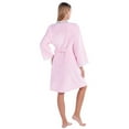 thumbnail image 6 of WBQ Bath Robes for Women, Plush Female Bathrobe, Christmas Gifts for Women Pink Tag XXL/US 14, 6 of 9
