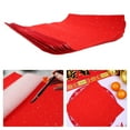 thumbnail image 3 of FRCOLOR Red Rice Paper 40 Sheets Fu Character Paper Blank Xuan Paper Red Rice Paper Party Supplies,13.19"X13.19"X0.04", 3 of 5