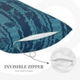 thumbnail image 5 of Bixox Turtles and Waves Printed Pillow Protector,Super Soft Ideal for Home,Guests,Rentals - 20"x30", 5 of 8