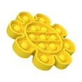 thumbnail image 3 of Worallymy Kids Desktop Juguete educativo Bubble Sensory Stress Reliever Silicona Press Game Tool Flower Yellow Worallymy JD735805467, 3 of 7