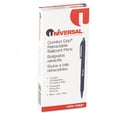 thumbnail image 2 of Universal 15521 Comfort Grip Ballpoint Retractable Pen, Blue Ink, Fine, Dozen (UNV15521), 2 of 7