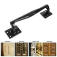 Axio Cast Iron Sliding Barn Door Handle Vintage Metal Gate Pull Handle