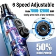 thumbnail image 2 of Molinillo de uñas para perros Casfuy Smart de 6 velocidades con un 50% más de potencia, 2 of 8