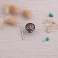 thumbnail image 6 of Uxcell 0.94'' Knobs Round Dresser Knobs Pull Handle Zinc Alloy Copper 5pcs, 6 of 7