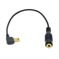 thumbnail image 1 of 3.5mm Microphone Adapter for GoPro Hero 4 3 - Mini USB to 3.5mm Audio Cable for Action Camera Accessories, 1 of 5