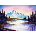 thumbnail image 1 of Taladro Pintura Diamante (DF4223) 5D DIY Full Fantasy Lake Kit de bordado de punto de cruz 45x60cm Hugtrwg Para estrenar, 1 of 1
