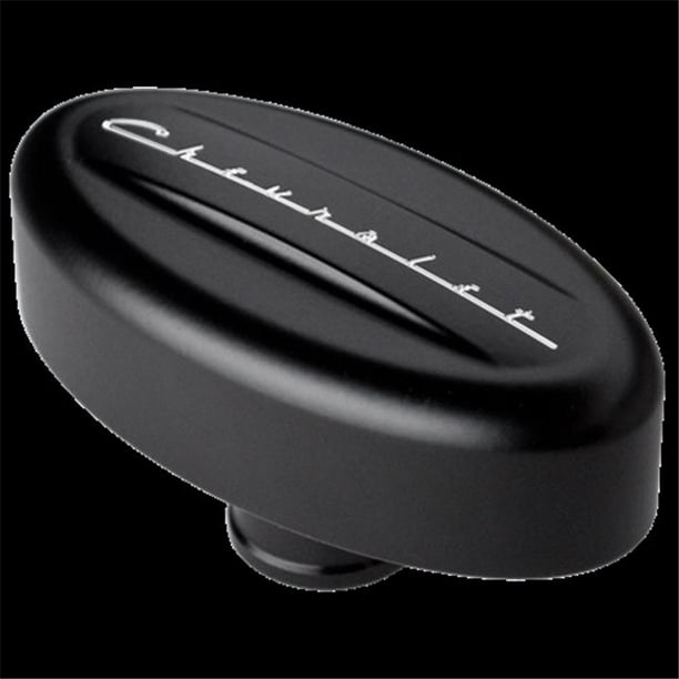 Billet Specialties BLK20923 Breather Valve Cover with Retro Black