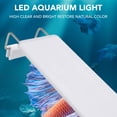 thumbnail image 3 of Luz LED Para Acuario, 4 Filas, 3 Modos De Color, Luz Para Acuario, A Prueba De Salpicaduras, Tanque De Peces, Lámpara De Planta Con Soportes Extensibles Para Agua Salada, Coral,, 3 of 7