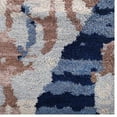 thumbnail image 4 of RUGSOTIC CARPETS HAND KNOTTED SILK AREA RUGS - 6'x9', Rectangle, Beige, Abstract Modern Design, High Pile Thick Handmade Anti Skid Area Rugs for Living Room, Bed Room (NS1239), 4 of 5