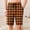 Orange, variant on Men's Swim Trunks Athletic Bathing Quick Dry Plaid Print Drawstring Elastic Waist Beach Shorts with Pockets Hot Pink XXL
