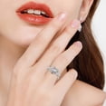thumbnail image 4 of Bijoux en Liquidation Mode Dames Motif Cœur Creux Bijoux Mode Argent 8, 4 of 6