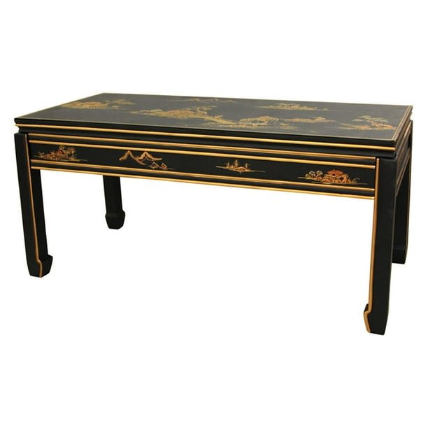 Black Lacquer Coffee Table Com Black Lacquer Coffee Table Com, Small Black Lacquer Coffee Table Set