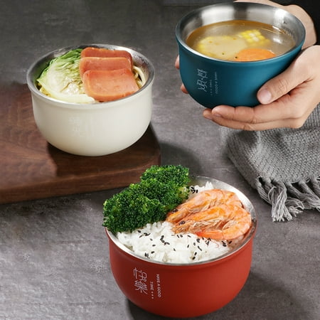 

SPRING PARK Stainless Steel Mixing Bowls Stainless Steel Mixing Bowl - Easy To Clean Nesting Bowls for Space Saving Storage Great for Cooking Baking Prepping