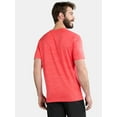 thumbnail image 3 of Athletic Works Men’s & Big & Tall Men’s Active Performance Jersey Tee Shirt, Sizes XS-5XL, 3 of 5
