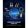 thumbnail image 3 of Juego de bomba de vacío y manómetros para aire acondicionado Orion Motor Tech 1/3 hp 4.5 cfm, 3 of 9