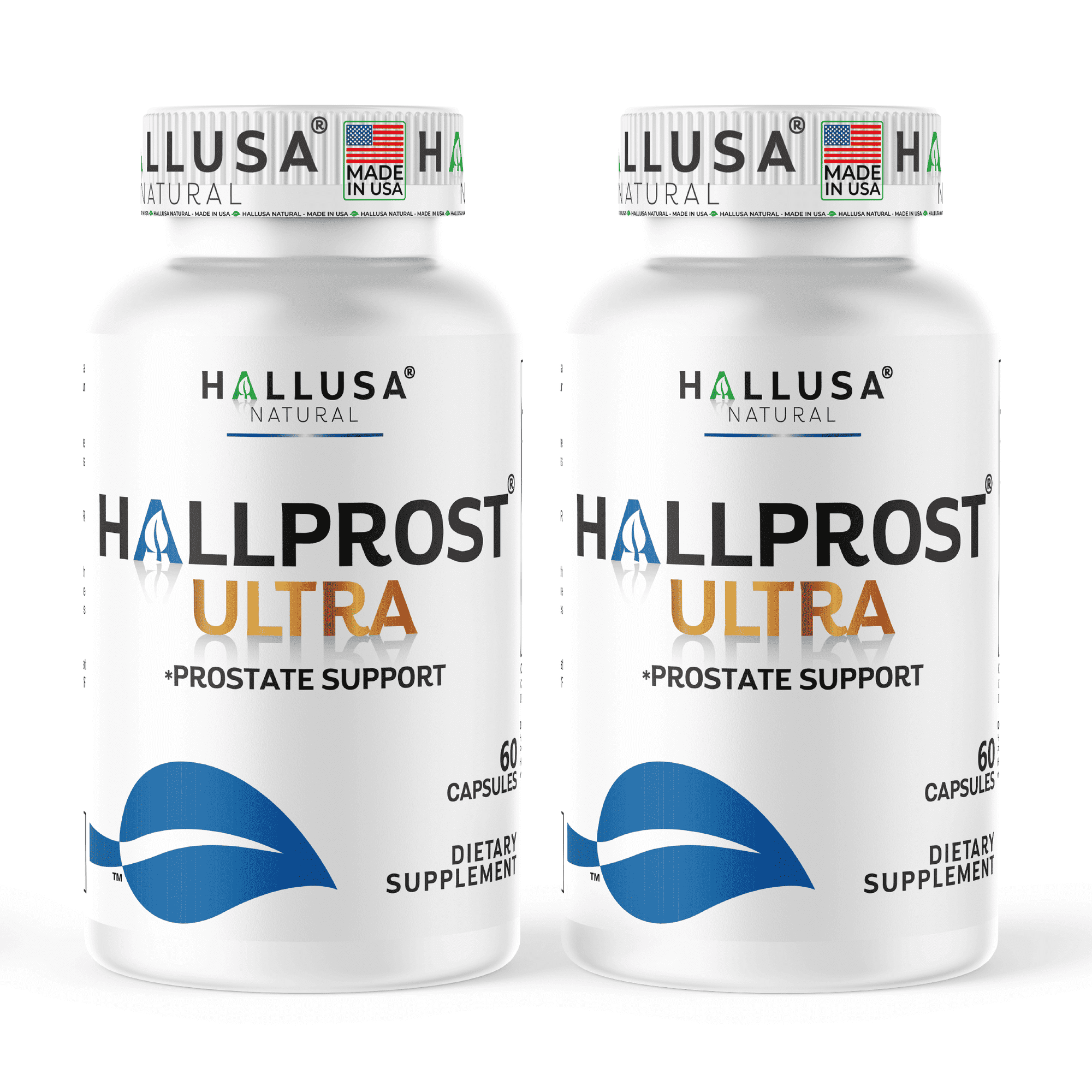 Hallprost Ultra Prostate Health Supplement, Urinary Tract & Bladder Support, Frequent Urination, DHT Blocker, Saw Palmetto, Lycopene, Pumpkin Seed, Pygeum, Zinc, 120 Capsules, Hallusa Natural